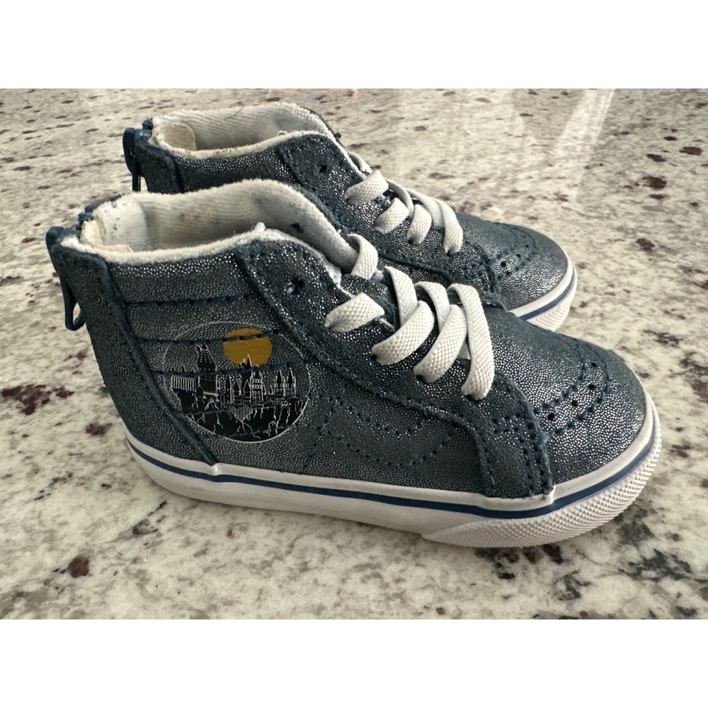 Vans x Harry Potter Sk8-Hi Zip Hogwarts Toddler Shoes Size 6